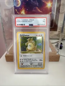 Pokemon Jungle Set Holo Card 5/64 Kangaskhan PSA 7 Rare Holo 1999 WOTC Vintage - Image 1