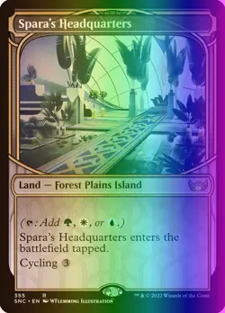 MTG Spara's Headquarters (355/547) Streets of New Capenna NM FOIL - Image 1