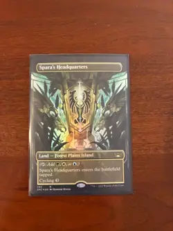 MTG - Spara's Headquarters (Borderless) - Streets of New Capenna Foil - Image 1