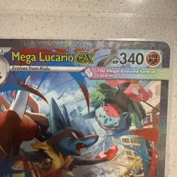 Pokemon Mega Evolutions Mega Lucario Ex SIR 179/132 ENGLISH - NM/M - Image 3