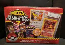 POKEMON CHRISTMAS/HOLIDAY EDITION 2023 MEGA MYSTERY POWER BOX MEIJER EXCLUSIVE - Image 1