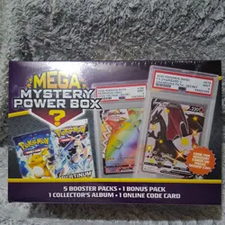 POKEMON TCG MEGA Mystery Power Box 2021 (FACTORY SEALED) - Image 1