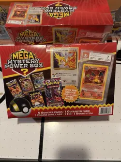 POKEMON CHRISTMAS/HOLIDAY EDITION 2023 MEGA MYSTERY POWER BOX MEIJER EXCLUSIVE - Image 2