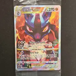 Pokemon Lucario VSTAR Promo Card Pack SWSH291 English - Image 1