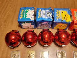 Full Set 1999 Pokemon Red 23k Gold Plated Trading Card Burger King Charizard C+ - Image 3