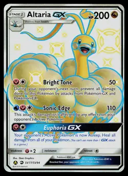 Pokemon Card - Altaria GX Hidden Fates Shiny Vault SV77/SV94 Holo - Image 1