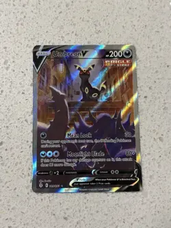 Pokemon Umbreon V 189/203 Alt Art Holo Rare Evolving Skies TCG 2021 Trading Card - Image 1
