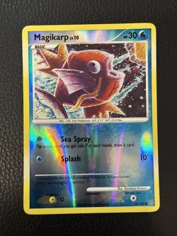 Magikarp LV.10 65/100 Reverse Holo DP Stormfront 2008 Pokemon Card NM - Image 1
