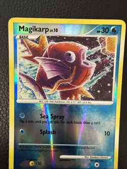 Magikarp LV.10 65/100 Reverse Holo DP Stormfront 2008 Pokemon Card NM - Image 3