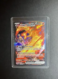 Pokemon TCG Team Rockets Moltres EX Card 229/182 Destined Rivals NM Pack Fresh - Image 1