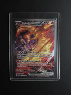 Pokemon TCG Team Rockets Moltres EX Card 229/182 Destined Rivals NM Pack Fresh - Image 3