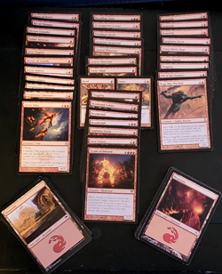 MTG Mono Red Deck Tyrant of Discord Chaos Imps Land Destruction Goblins 60 Card - Image 1