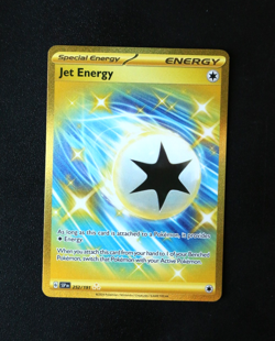 Pokemon Card TCG - Jet Energy 252/191 - Surging Sparks - Hyper Rare - NM ⭐ - Image 1