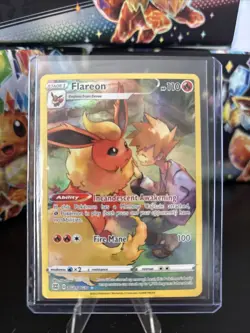 Pokemon TCG Flareon Trainer Gallery Card TG01/TG30 Brilliant Stars Nm Condition - Image 1