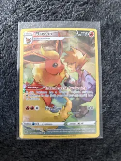 Pokemon TCG Flareon Trainer Gallery Card TG01/TG30 Brilliant Stars Nm Condition - Image 5