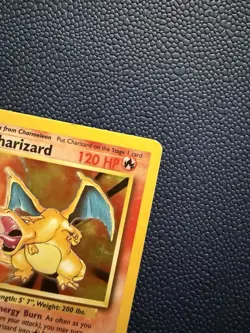 Pokemon TCG Charizard Base Set Holo Unlimited Rare Card MP - Image 4