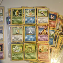 81 Pokemon Card Lot WOTC Base set Jungle Rare Vintage NO Duplicates Holo - Image 2