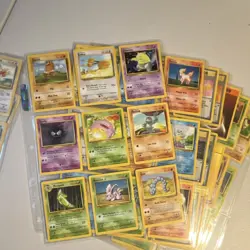 81 Pokemon Card Lot WOTC Base set Jungle Rare Vintage NO Duplicates Holo - Image 3