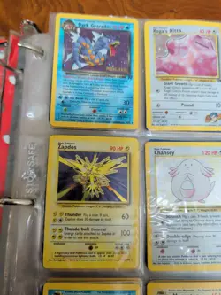 Pokemon Card Lot 800+ Cards, Holos, 1st Editions, Rares And Vintage Card Folder - Image 3
