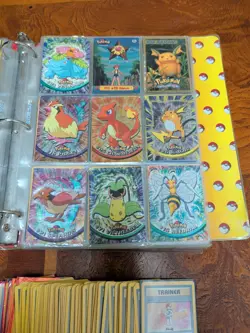 Pokemon Card Lot 800+ Cards, Holos, 1st Editions, Rares And Vintage Card Folder - Image 5