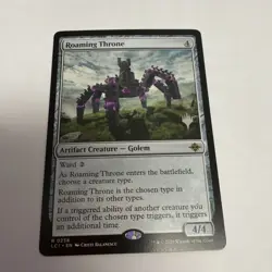 Roaming Throne the Lost Caverns of Ixalan Magic the Gathering Card #258 Promo - Image 1