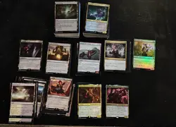 Magic: The Gathering Card Lot Commander - 60 Rares - Multi Color Lands - Image 3