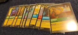 Lorcana Azurite Sea 15 Card Lot - Image 1
