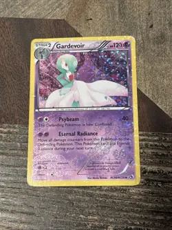 Gardevoir RC10/RC25 Legendary Treasures: Radiant Collection Holo MP Pokemon Card - Image 1