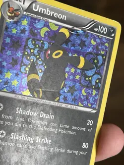 Pokemon TCG Umbreon Black White Holo Card BW93 Black Star Promo - Image 3