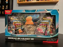 Pokemon Trading Card Game Snorlax EX and Blissey EX Special Collection Box - Image 1