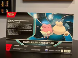 Pokemon Trading Card Game Snorlax EX and Blissey EX Special Collection Box - Image 3