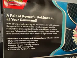 Pokemon Trading Card Game Snorlax EX and Blissey EX Special Collection Box - Image 4