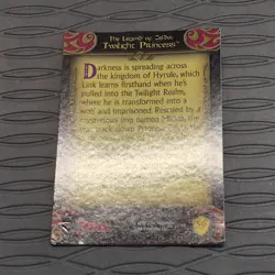 The Legend Of Zelda The Twilight Princess #50 Holo Wolf Link Enterplay 2016 CARD - Image 2