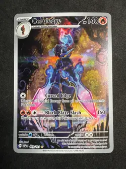 Ceruledge Illustration Rare Surging Sparks 197/191 Pokemon Card TCG NM - Image 1