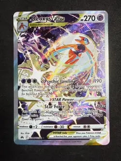 Deoxys VSTAR Galarian Gallery Crown Zenith GG46/GG70 Pokemon Card TCG NM - Image 1