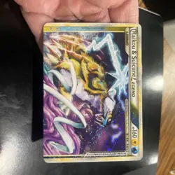 Raikou & Suicune Legend (Top) 92/95 Unleashed Holo Pokemon Card TCG - Image 2