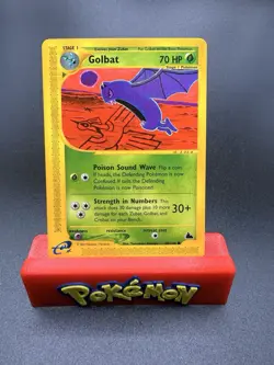 Pokemon TCG Golbat Skyridge Non-Holo Card 60/144 Common - NM - Image 1