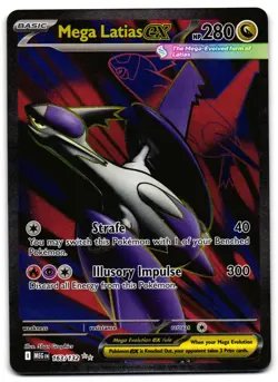 Mega Latias ex 163/132 - Mega Evolution Ultra Rare Pokemon TCG - NM Card - Image 1