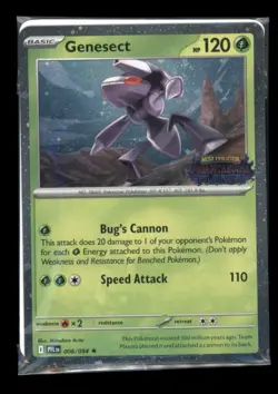 Genesect (Cosmos Holo) (Best Buy Exclusive) Rare Sealed Cards 008/094 NM - Image 1