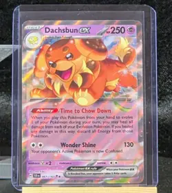 Pokemon TCG Dachsbun EX Stellar Crown Card 67/142 NM Condition - Image 1