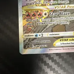 Pokemon Charizard VSTAR SWSH262 Promo Holo 280HP Vstar Card - English - Image 4