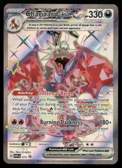 Charizard ex - Promo SV: Scarlet & Violet Promo Cards 074 NM - Image 1