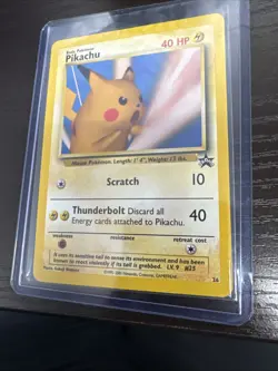Pikachu Snap Promo Card 26/53 WOTC Regular Promo, Near Mint Condition - Image 3