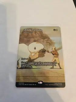 Lifelong Friendship Borderless FOIL MTG Avatar: TLA Eternal-Legal Nm/M - Image 1