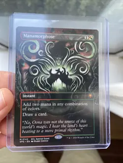 MTG Manamorphose Magic: The Gathering Card, Borderless Special Guest - Image 1