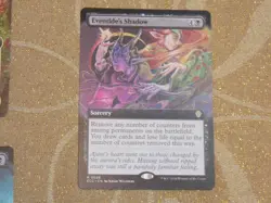 MTG Ext Art Eventide's Shadow x1 Rare Lorwyn Eclipsed Commander NM Low S&H - Image 1