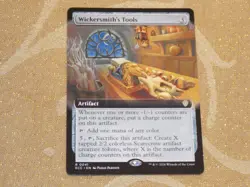 MTG Ext Art Wickersmith's Tools x1 Rare Lorwyn Eclipsed Commander NM Low S&H - Image 1