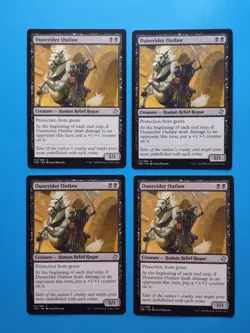 MTG 4x Dunerider Outlaw x4 NM Time Spiral Remastered Magic Playset - Image 1