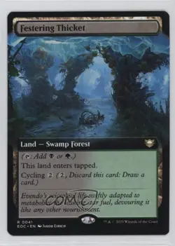 Festering Thicket (Extended) Magic: Edge of Eternities Commander EOC #0041 - Image 1