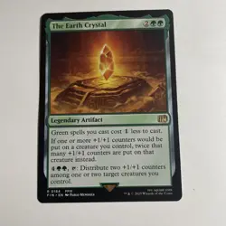 MTG Magic the Gathering The Earth Crystal (184/764) Final Fantasy LP - Image 1